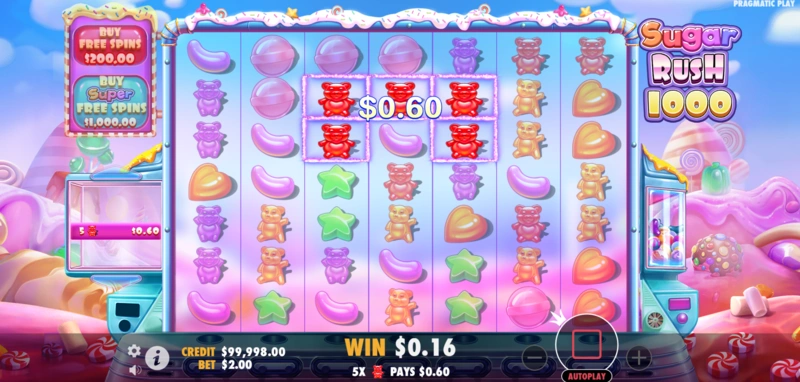 Sugar Rush 1000 slot demo